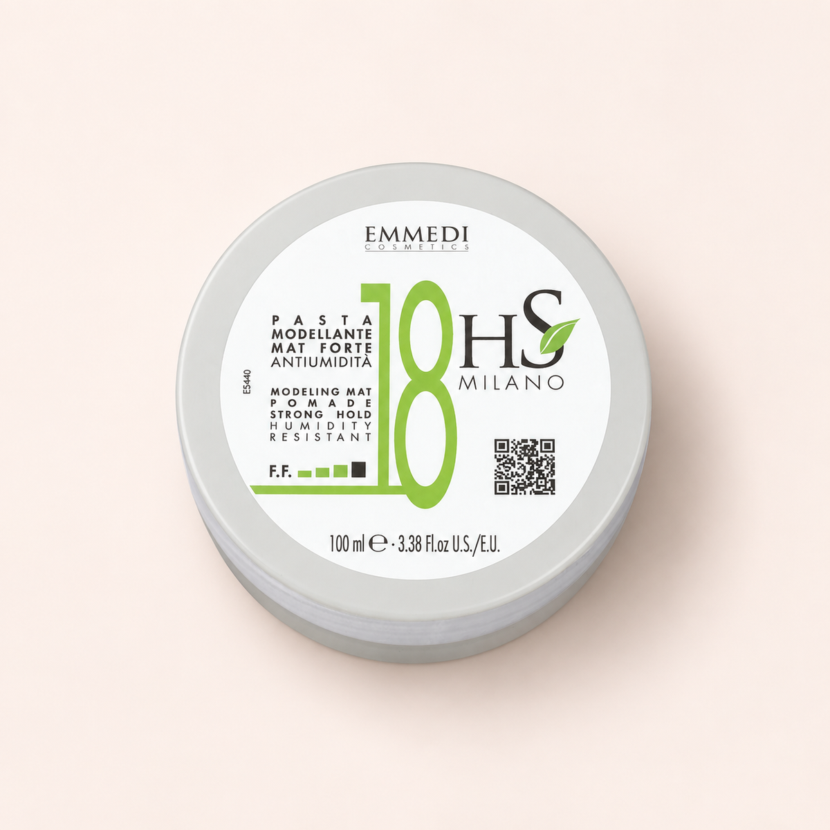 HS MILANO Matt Pomade Strong Hold 100 ml