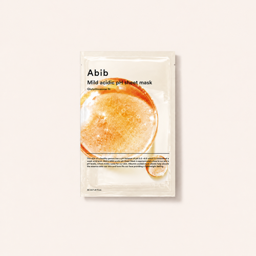 Abib Mild Acidic pH Sheet Mask Glutathiosome Fit 30 ml