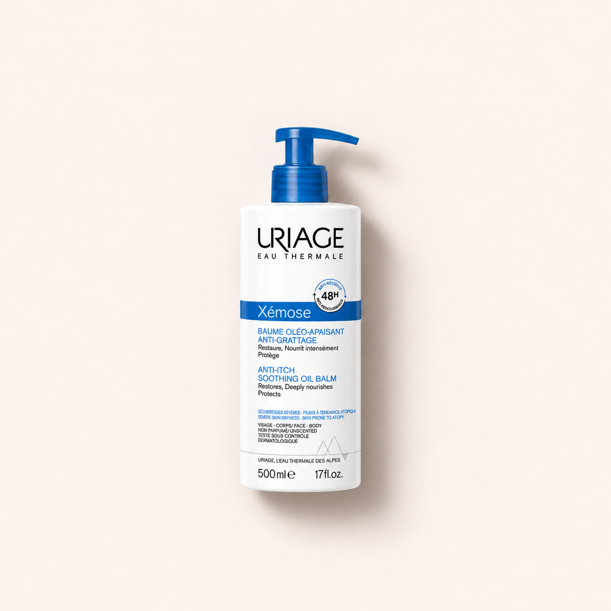 Uriage Xémose Anti-Itch Soothing Oil Balm 500 ml