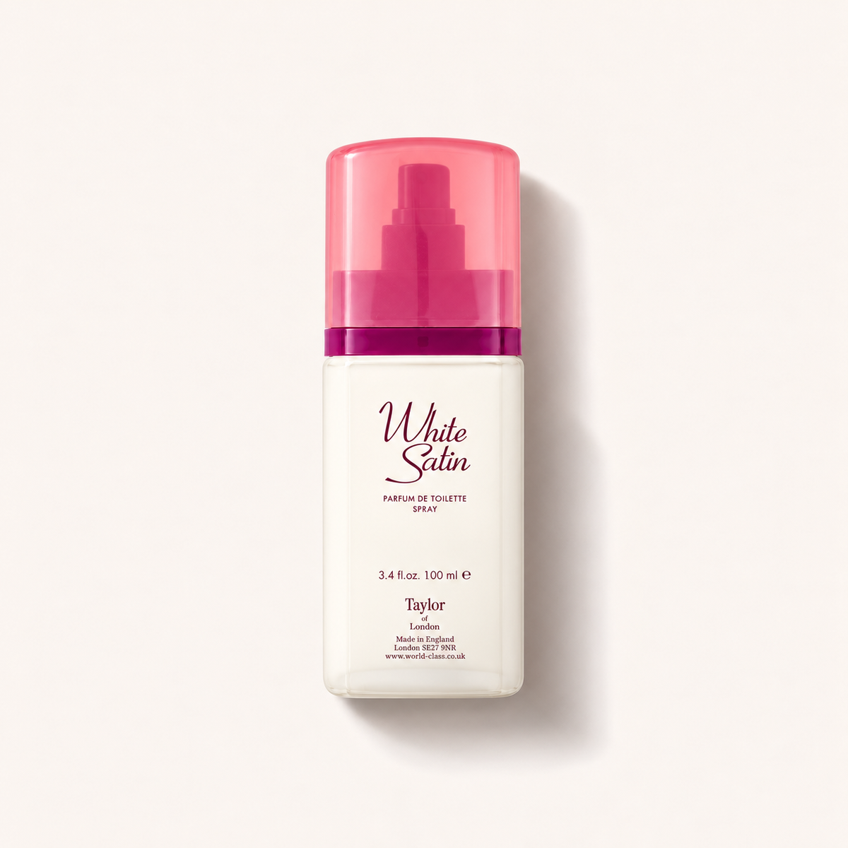 Taylor of London White Satin 100 ml, flakon s víčkem – MrRizz