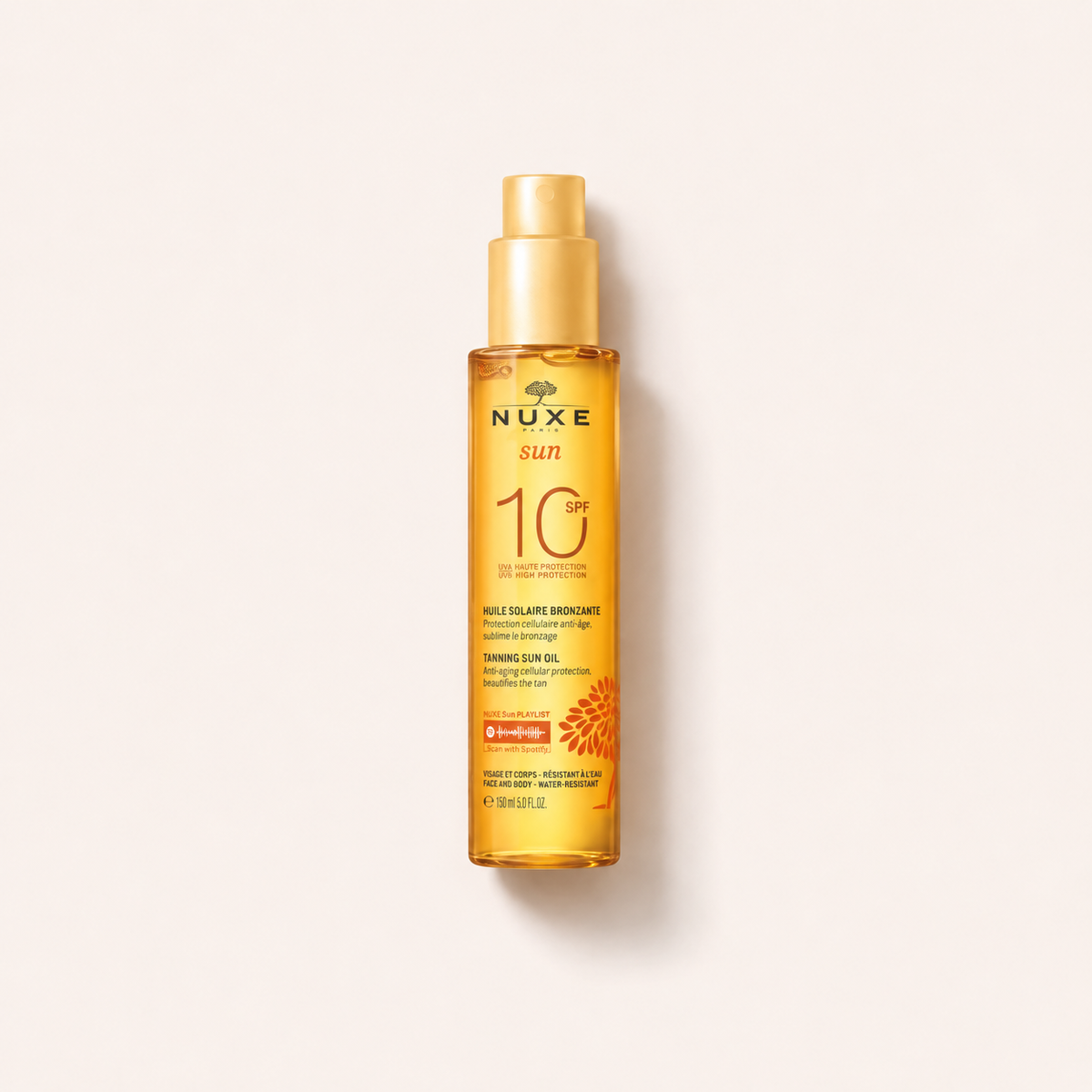 NUXE Sun Tanning Oil 150 ml – opalovací přípravek na tělo – MrRizz