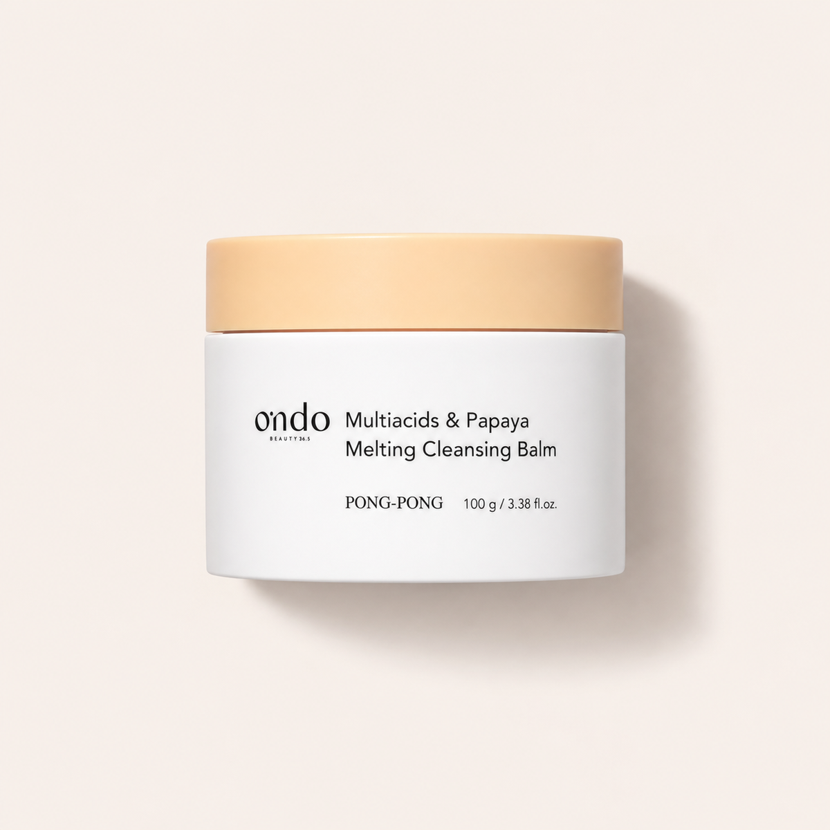 Ondo Beauty 36.5 PONG-PONG Multiacids & Papaya Melting Cleansing Balm 100 ml – čisticí krém – MrRizz