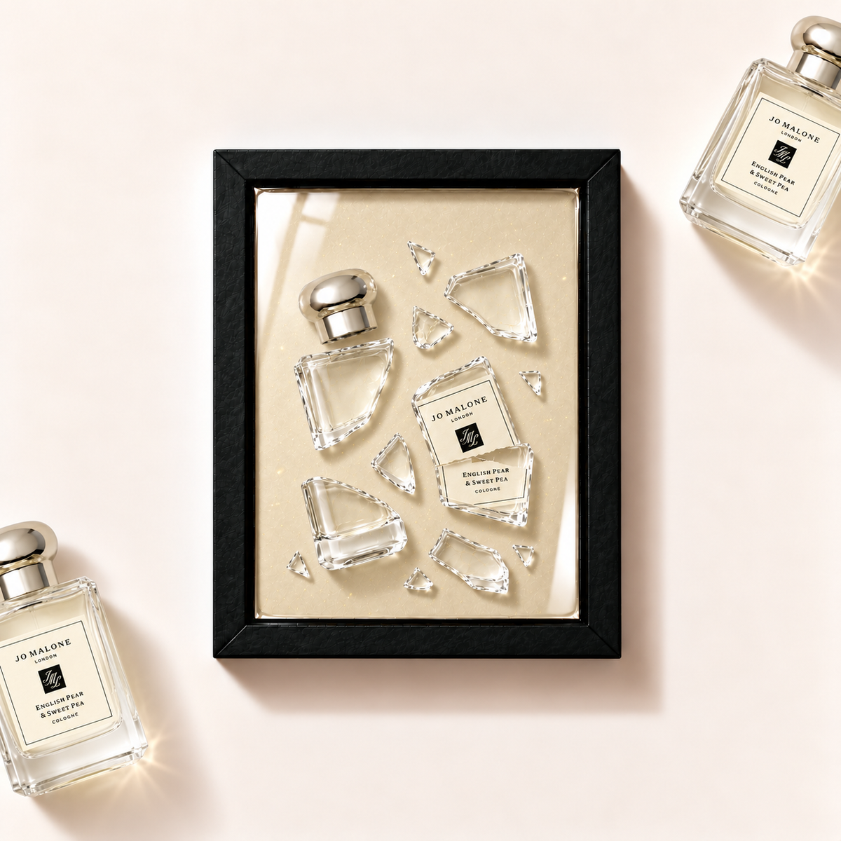 Parfémový obraz Jo Malone London English Pear & Sweet Pea Cologne – ilustrační fotografie
