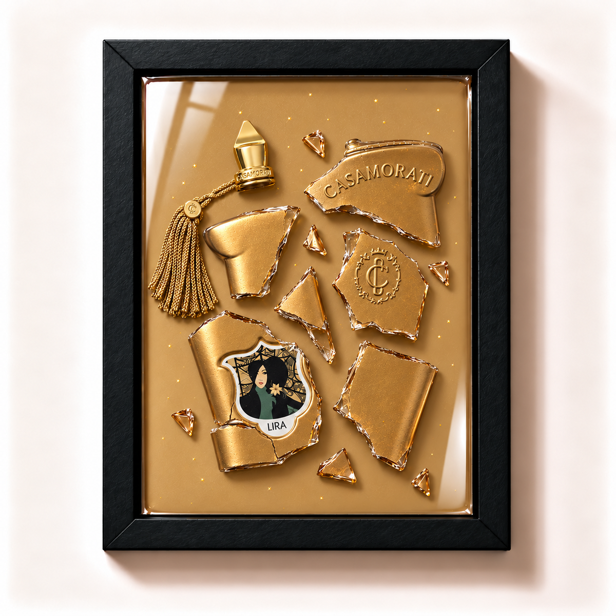 Parfémový obraz Xerjoff Casamorati 1888 Lira EDP – ilustrační fotografie
