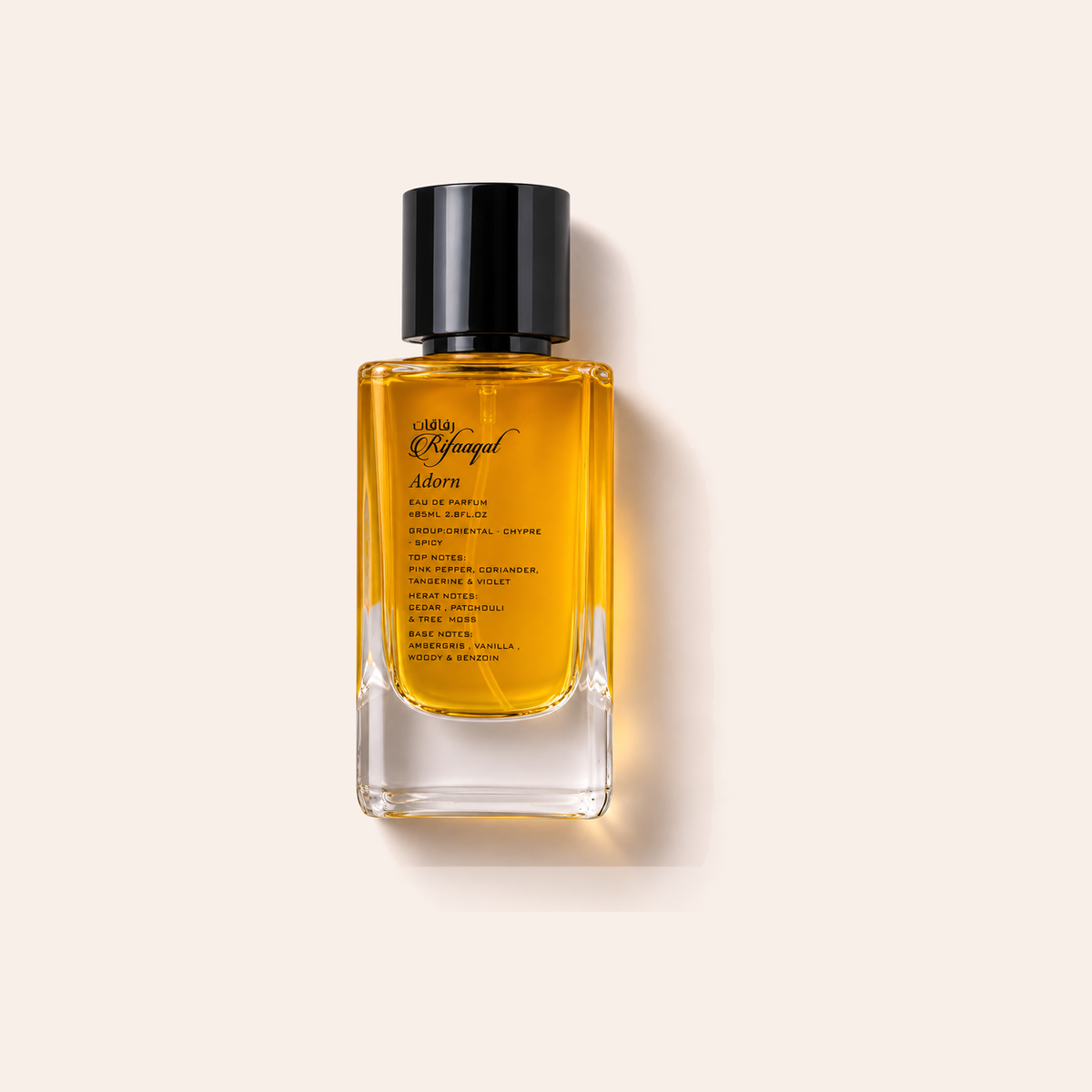 Flakon unisex parfémované vody Paris Corner Rifaaqat Adorn EDP 85 ml – MrRizz