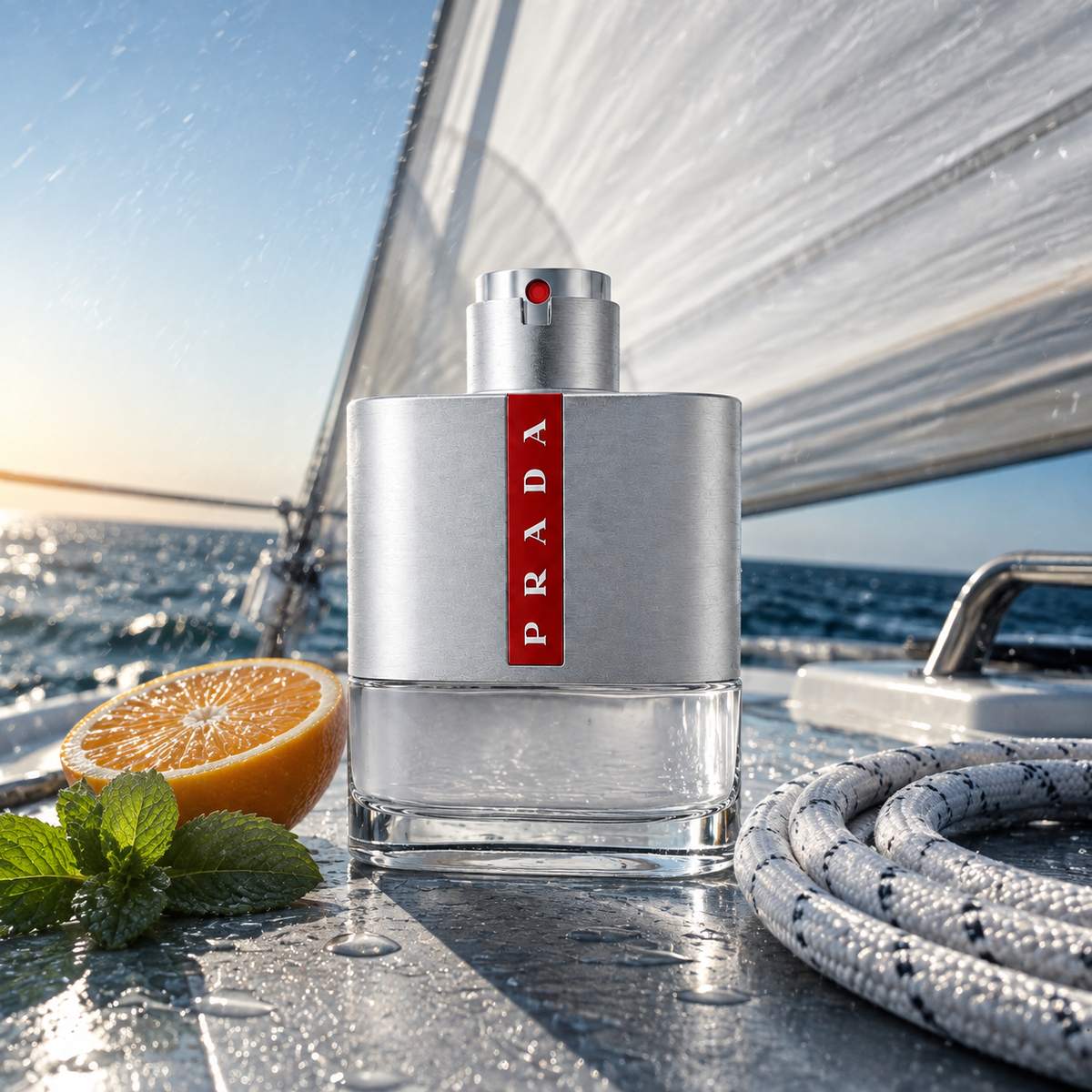 Prada Luna Rossa EDT – svěží scéna na palubě regaty