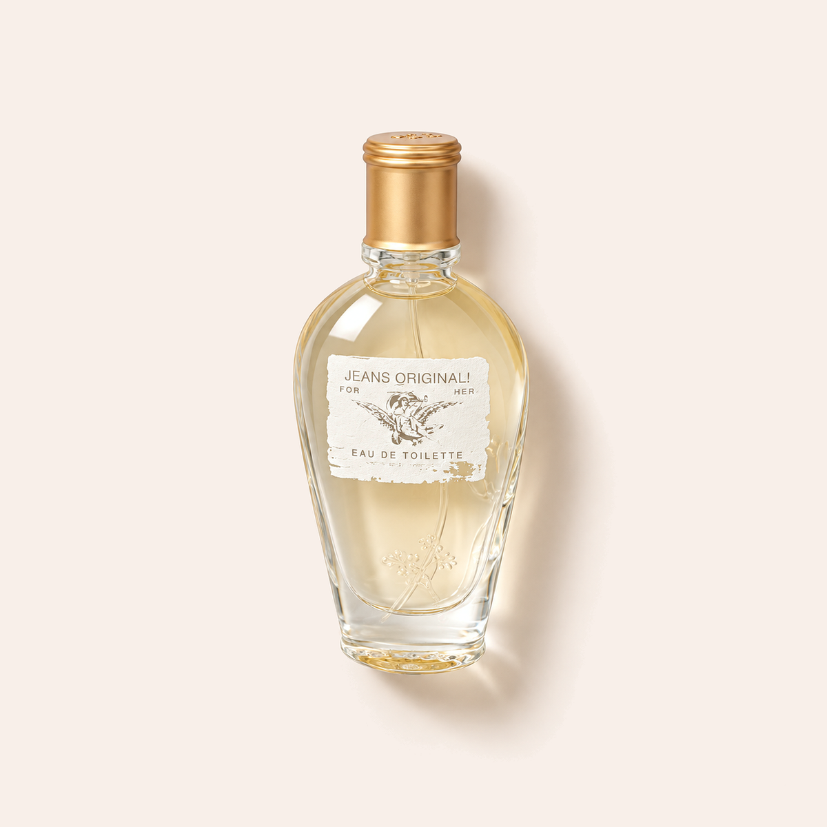 Replay Jeans Original! For Her EDT 40 ml, flakon na světlém pozadí – MrRizz
