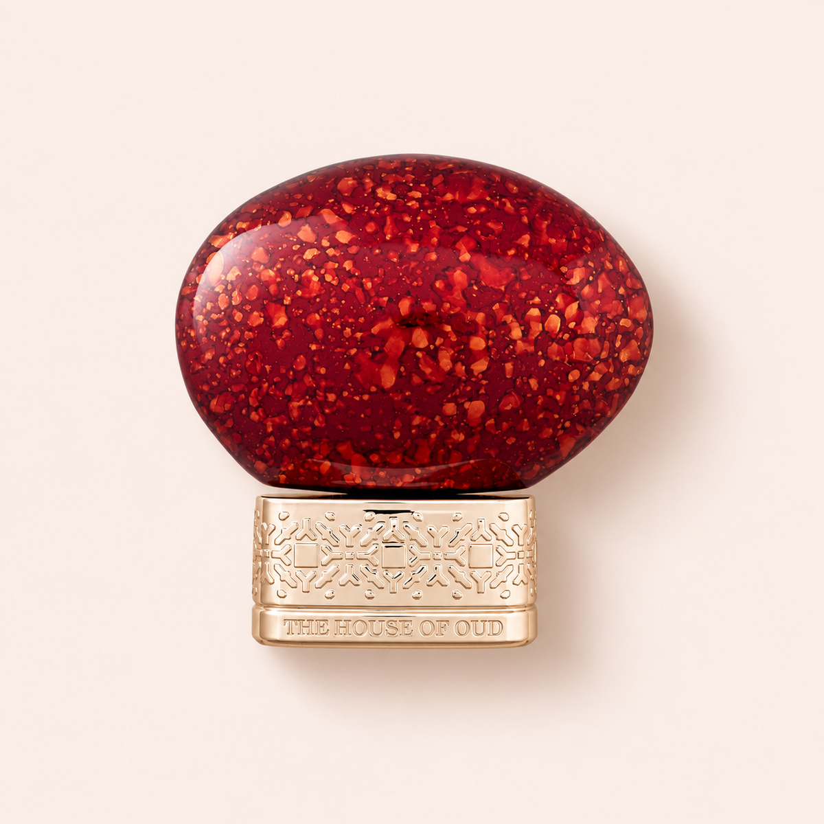 The House Of Oud Ruby Red EDP 75 ml na teplém světlém pozadí – MrRizz