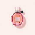 Viktor & Rolf Flowerbomb Pretty Peony EDP 100 ml na teplém růžovém pozadí – MrRizz