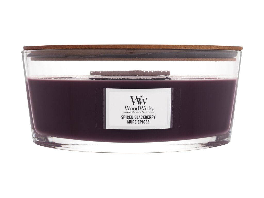 WoodWick Spiced Blackberry 453,6 ml - 453,6ml - Vonná svíčka