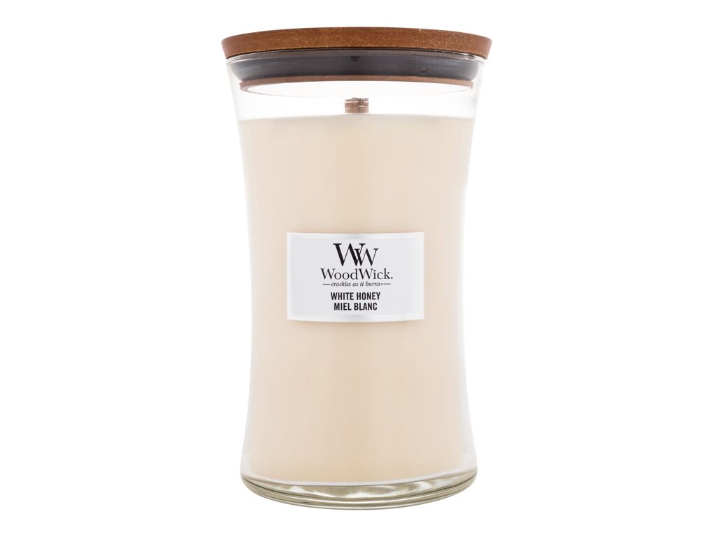 WoodWick White Honey 610 ml - 610ml - Vonná svíčka