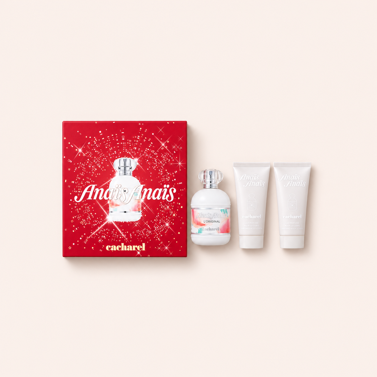 Cacharel Anaïs Anaïs L’Original – sada EDT 100 ml a 2× tělové mléko 50 ml