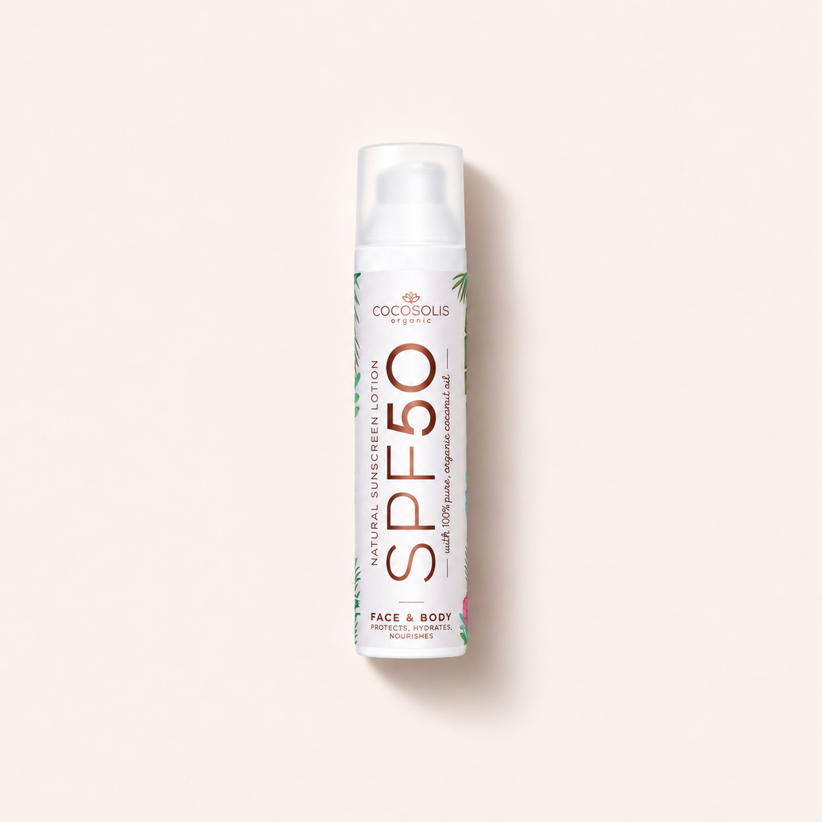 Cocosolis Natural Sunscreen Lotion SPF 50, opalovací přípravek na obličej a tělo – MrRizz