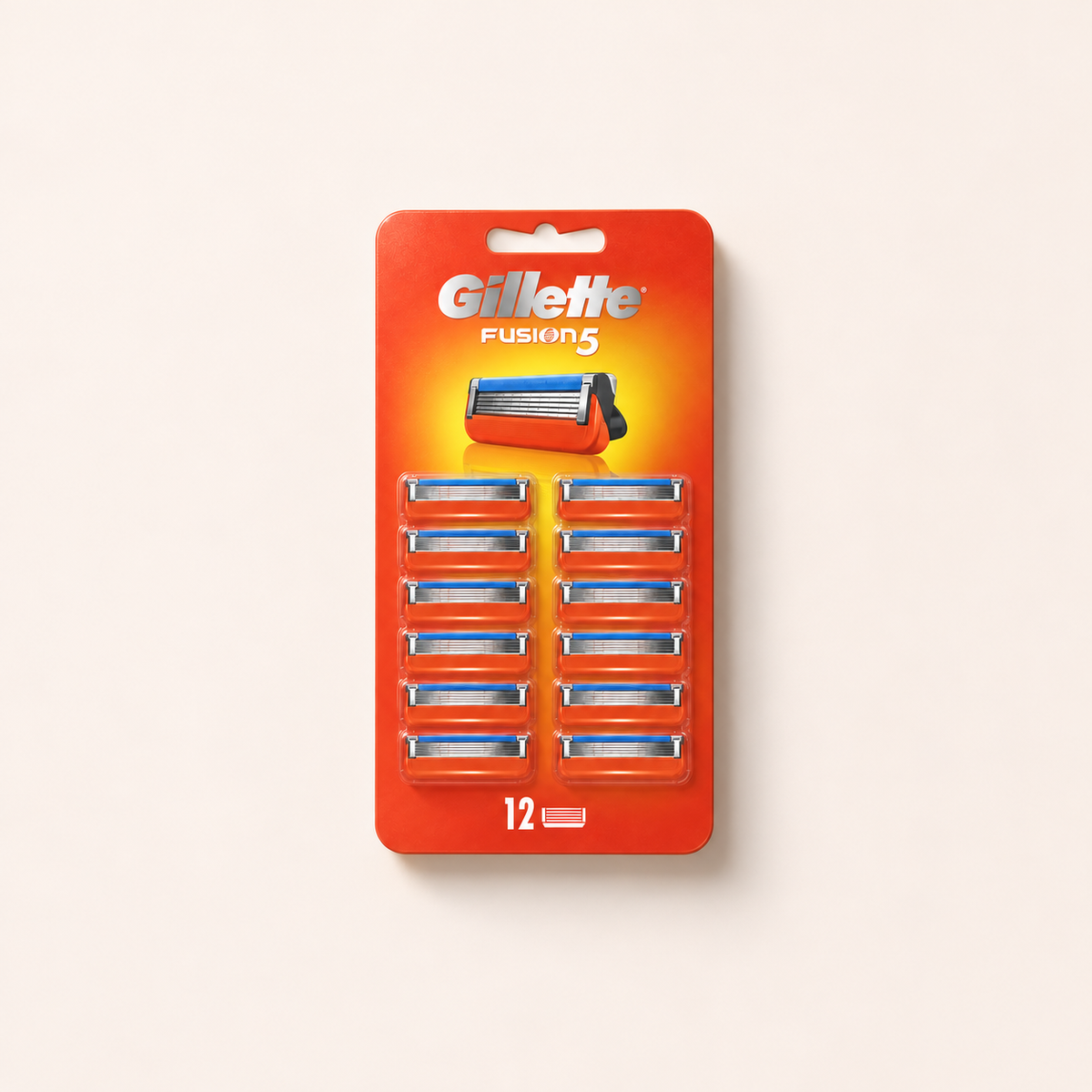 Gillette Fusion5 náhradní holicí hlavice, 12 kusů – MrRizz