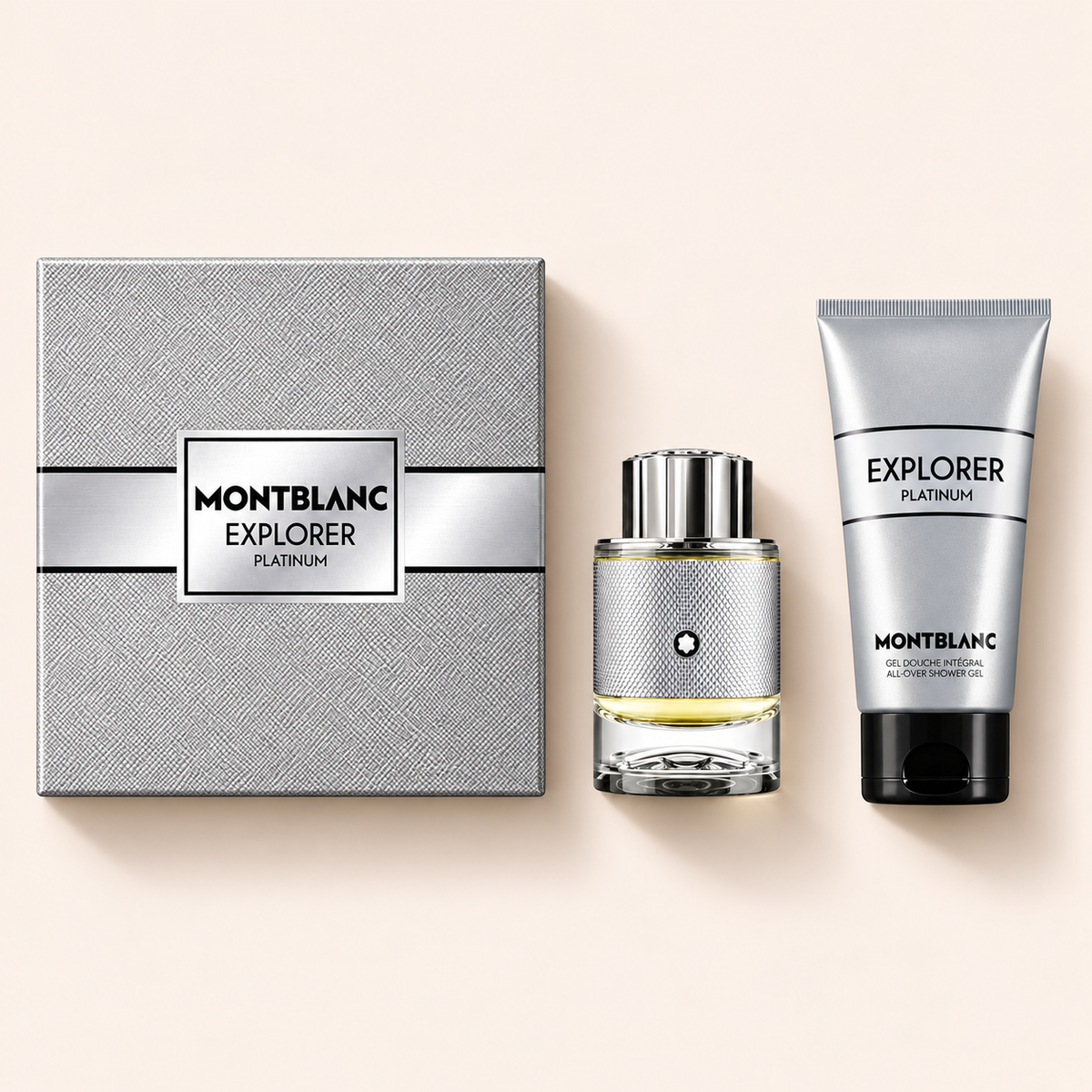 Dárkový set Montblanc Explorer Platinum EDP 60 ml a sprchový gel 100 ml – MrRizz