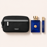 Dárkový set Versace Dylan Blue Pour Homme EDT 100 ml, EDT 10 ml a kosmetická taštička – MrRizz