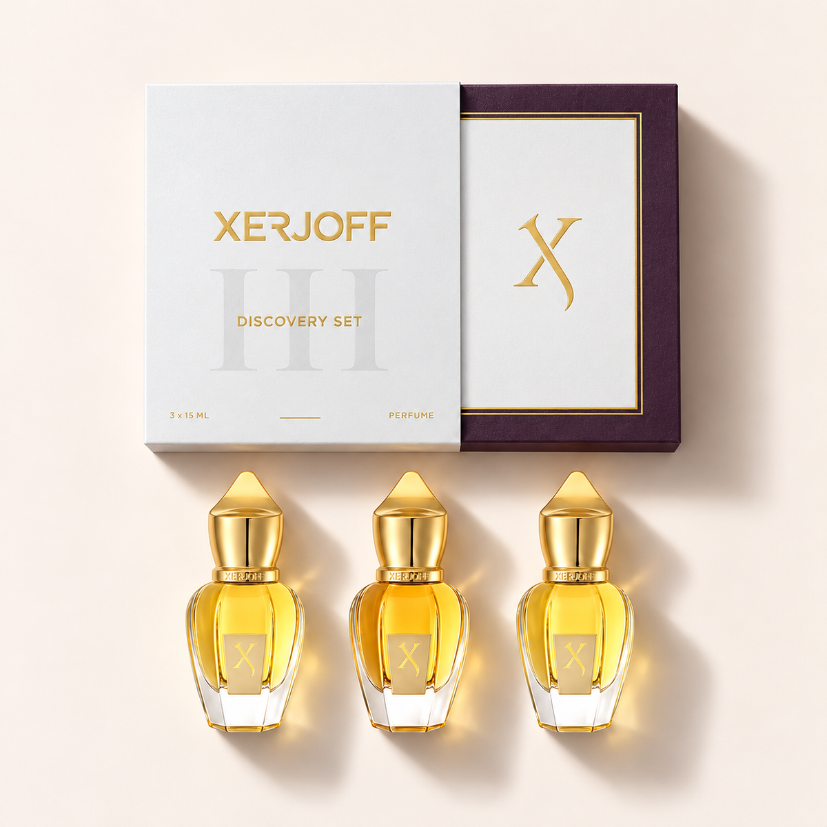 Xerjoff Discovery Set III, sada 3 × 15 ml – MrRizz