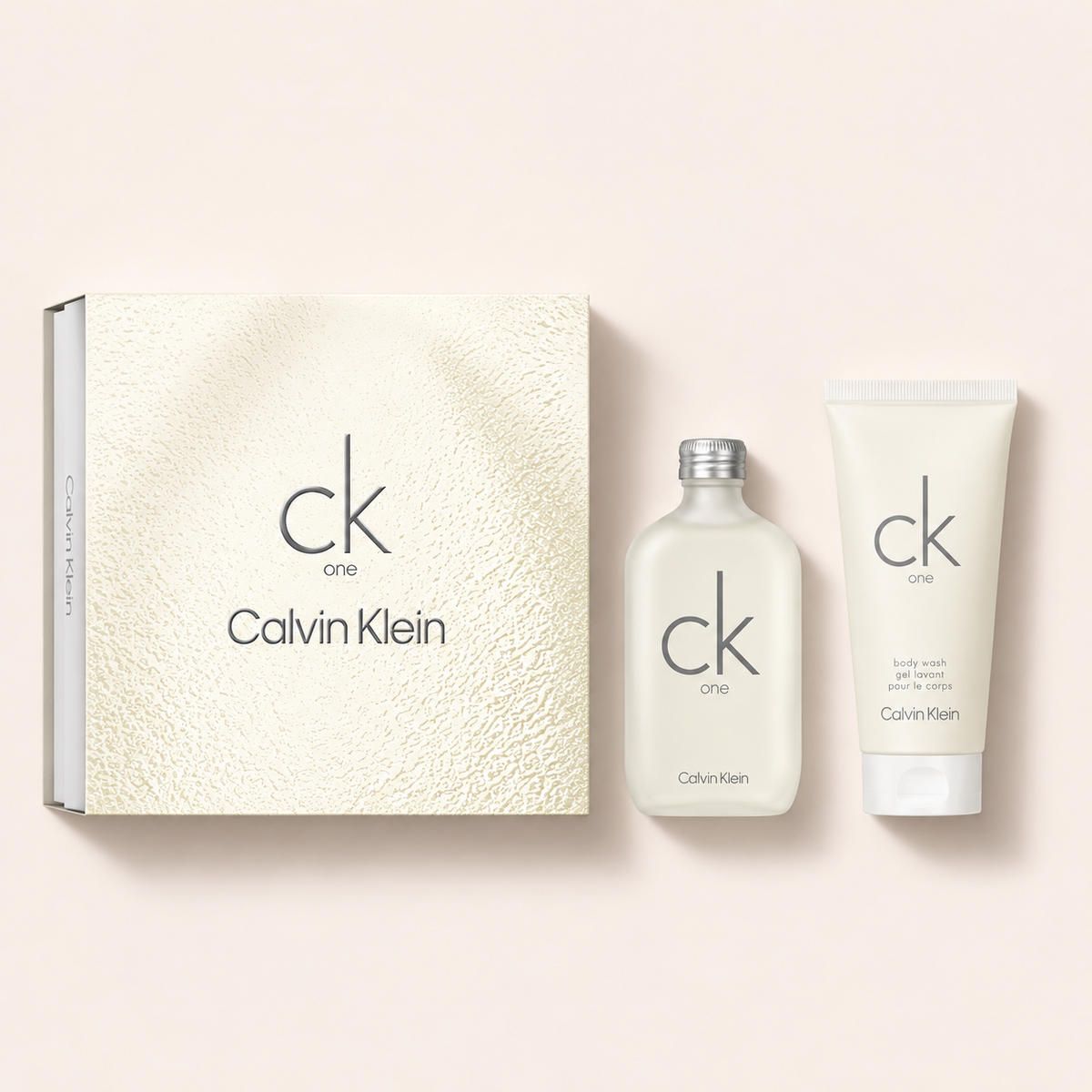 Dárkový set Calvin Klein CK One EDT 100 ml a sprchový gel 100 ml – MrRizz