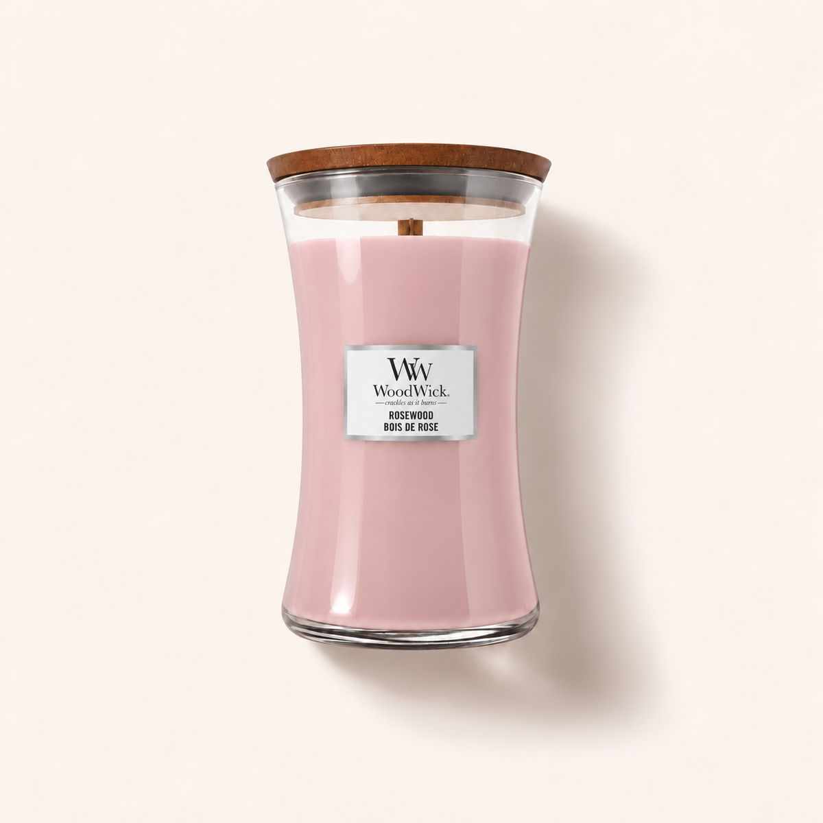 WoodWick Rosewood 610 g – velká vonná svíčka – MrRizz