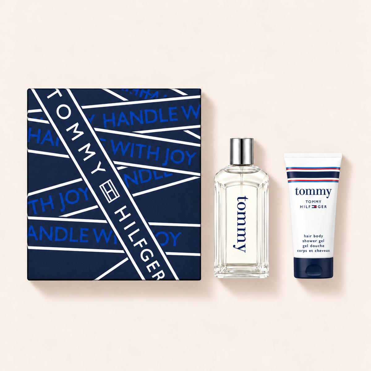 Dárková sada Tommy Hilfiger Tommy, toaletní voda 100 ml a sprchový gel 100 ml – MrRizz