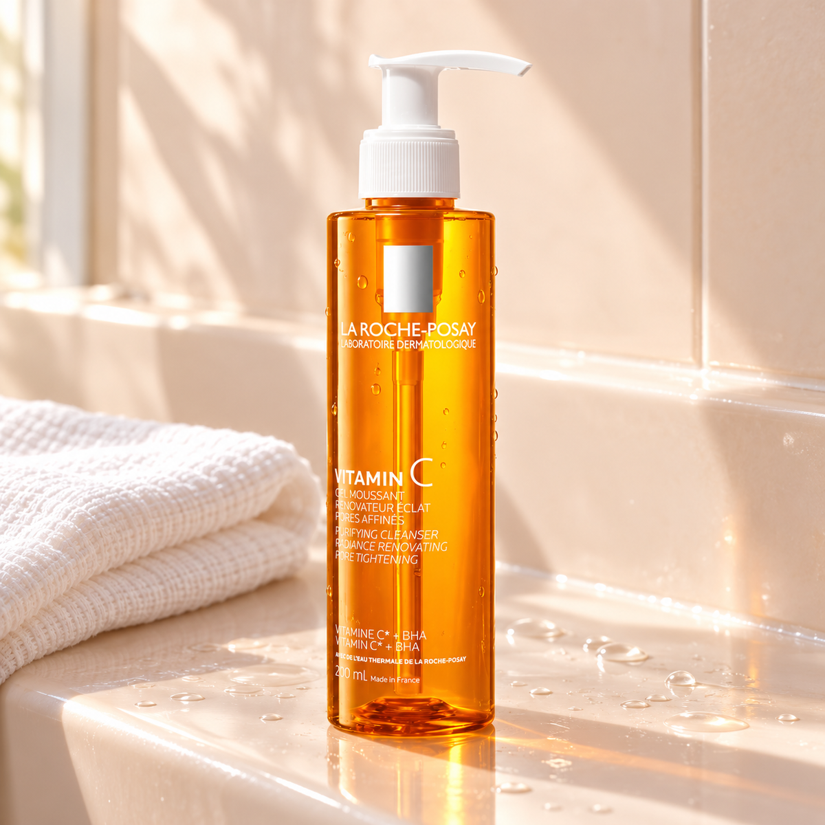 La Roche-Posay Vitamin C Purifying Cleanser 200 ml – atmosférická fotografie – MrRizz