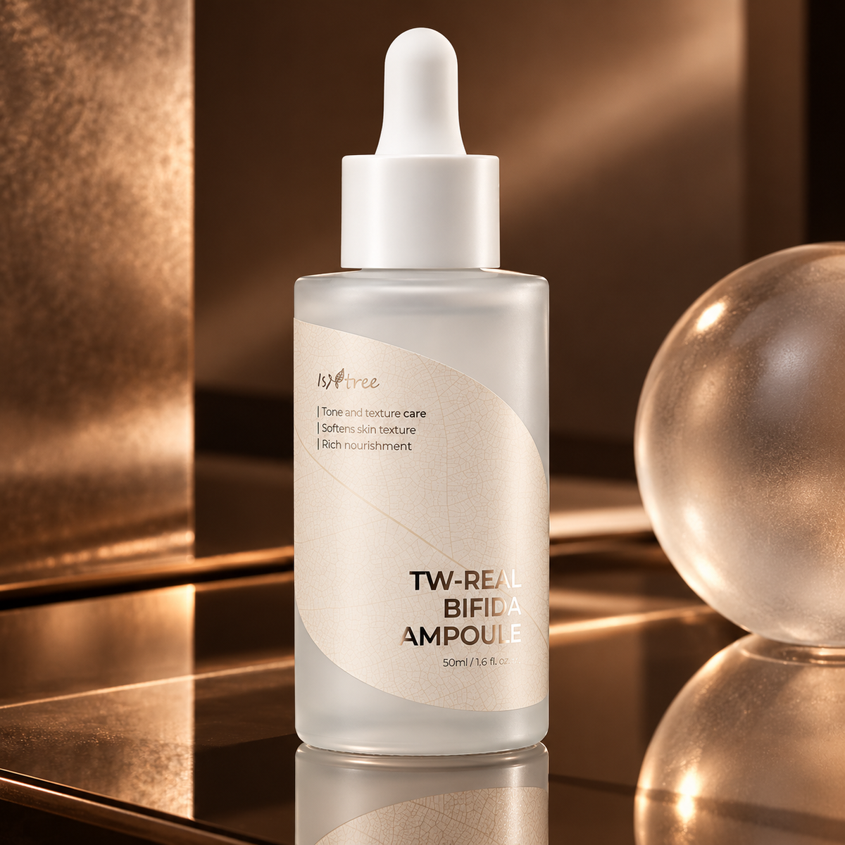 Isntree TW-Real Bifida Ampoule 50 ml – atmosférická fotografie – MrRizz