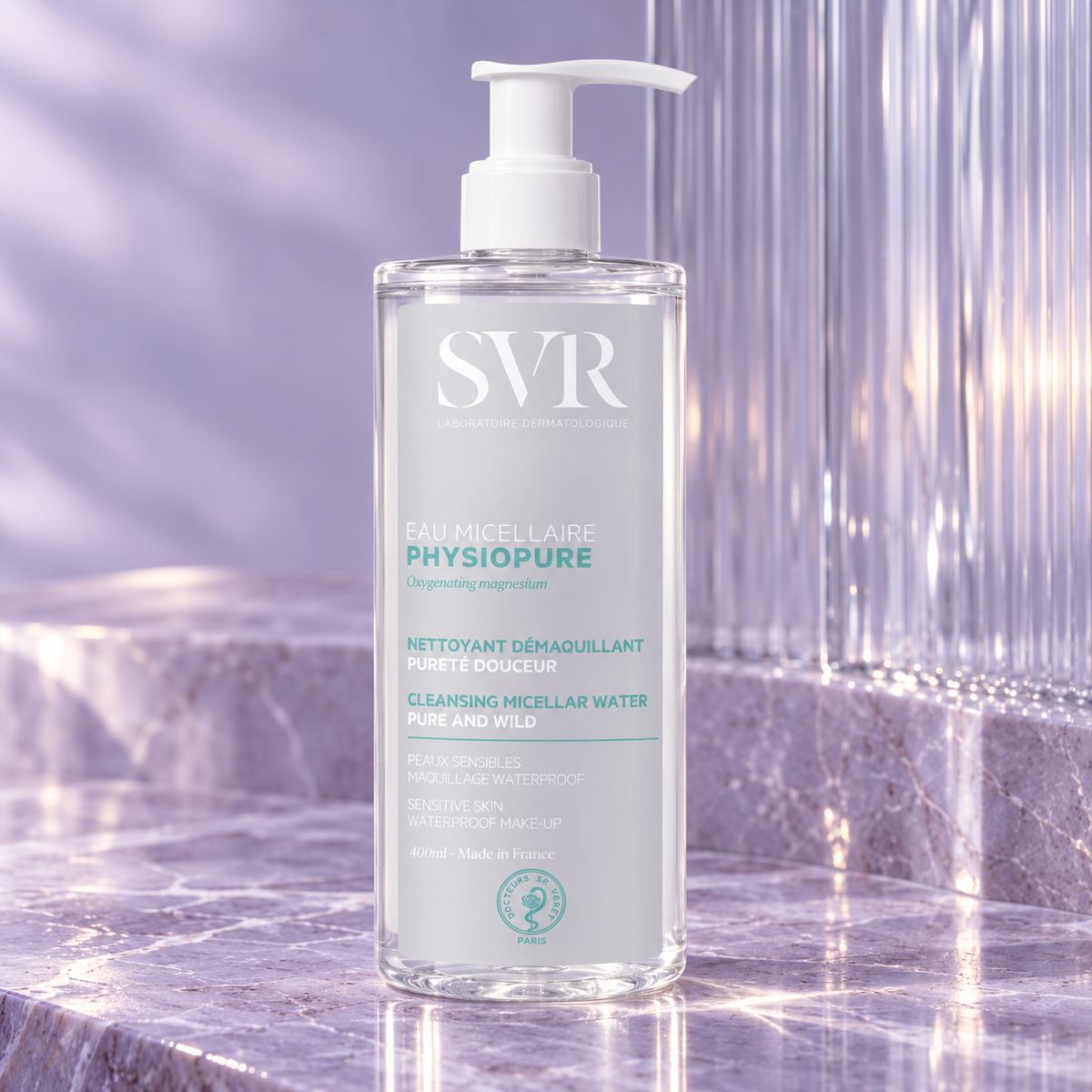 SVR Physiopure Eau Micellaire 400 ml – atmosférická fotografie – MrRizz