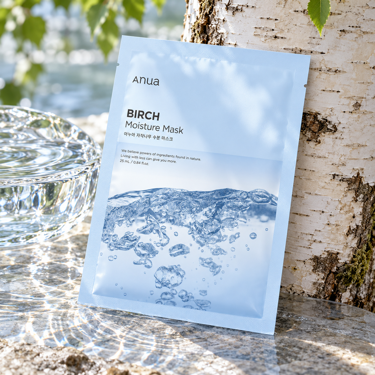 Anua Birch Moisture Mask 25 ml – atmosférická fotografie – MrRizz