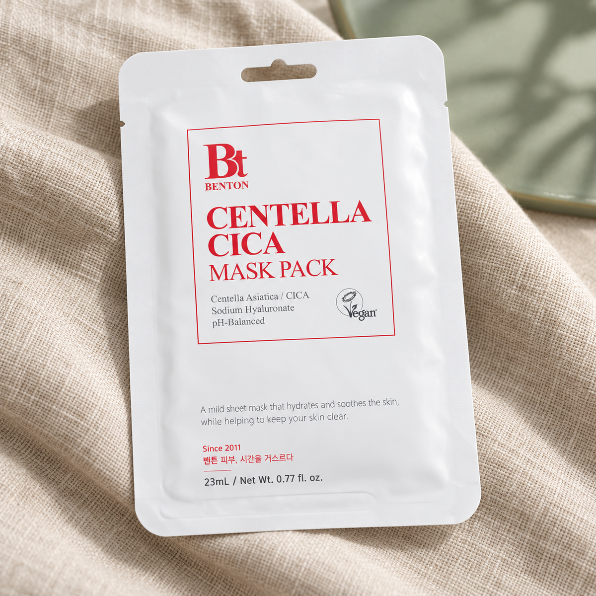 Benton Goodbye Redness Cica Mask Pack 23 ml – atmosférická fotografie – MrRizz