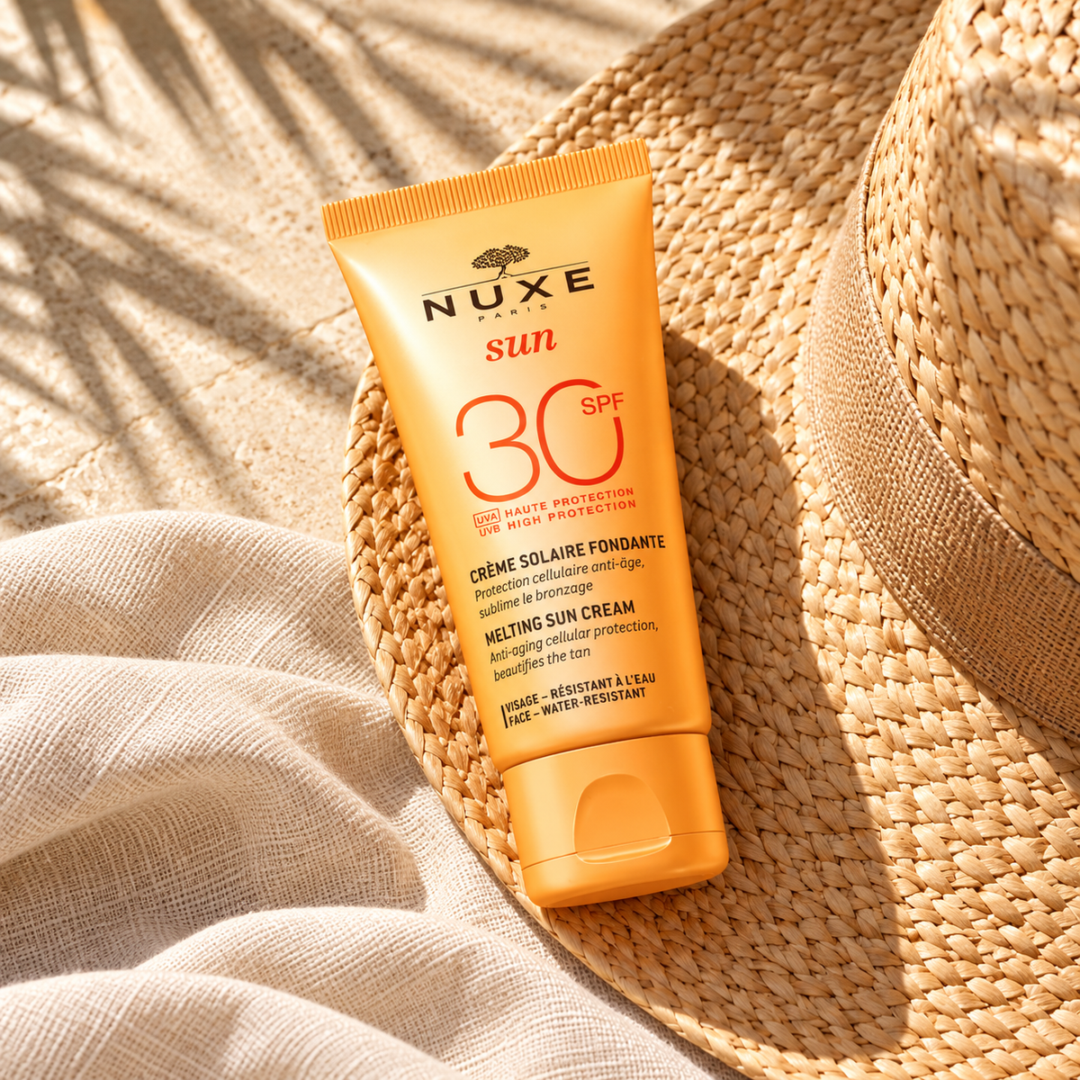 NUXE Sun Delicious Cream 50 ml – atmosférická fotografie – MrRizz