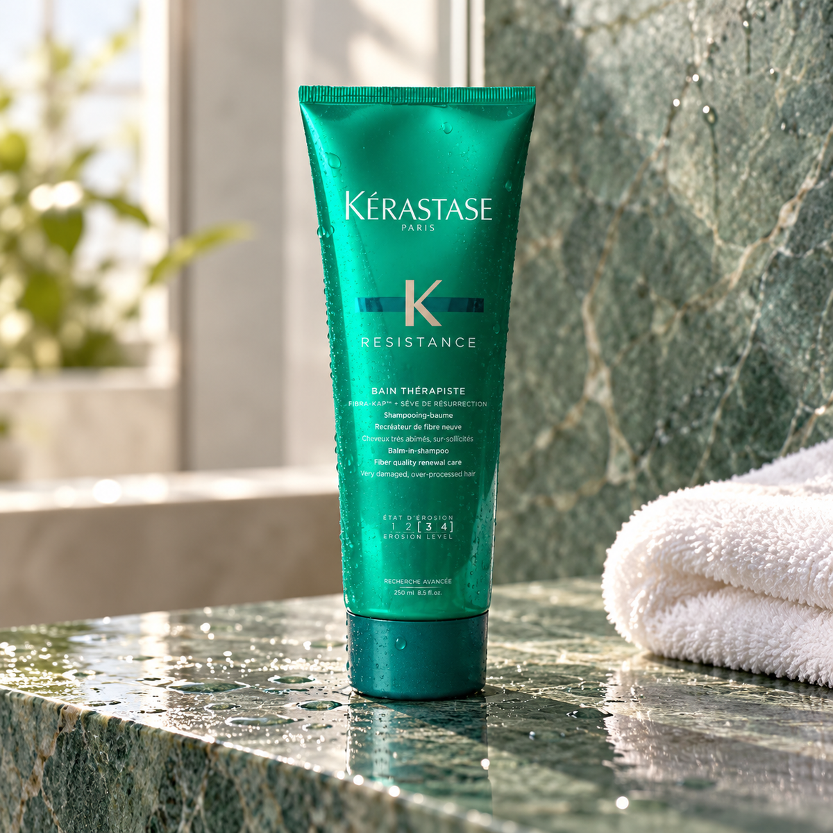 Kérastase Résistance Bain Therapiste 250 ml – atmosférická fotografie – MrRizz