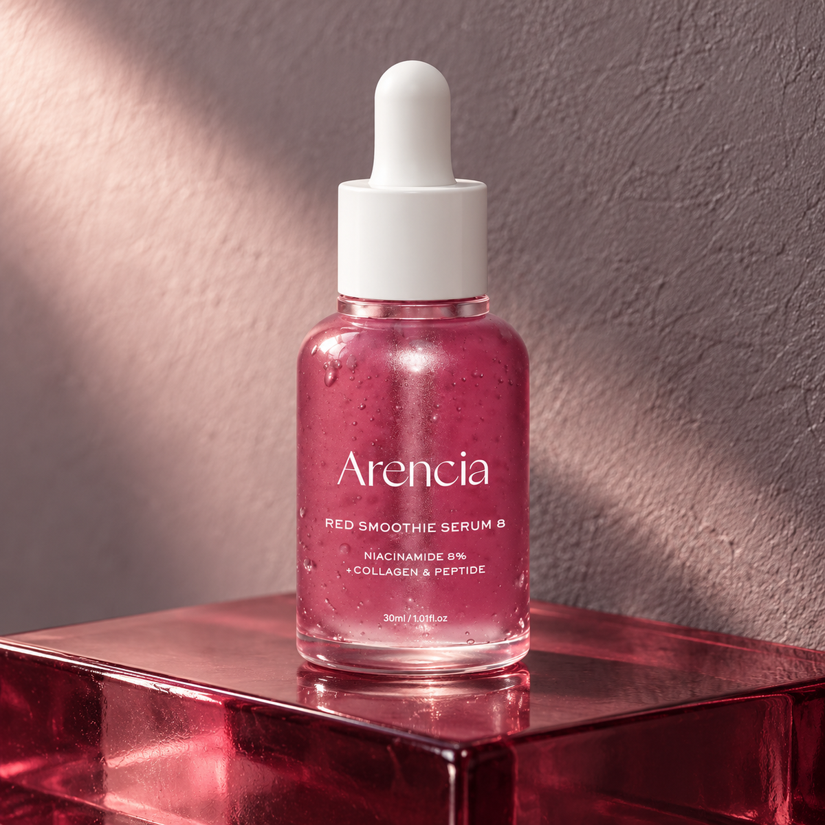 Arencia Red Smoothie Serum 8 30 ml – atmosférická fotografie – MrRizz