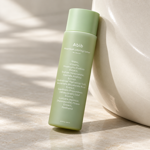 Abib Heartleaf Calming Toner 200 ml – atmosférická fotografie – MrRizz
