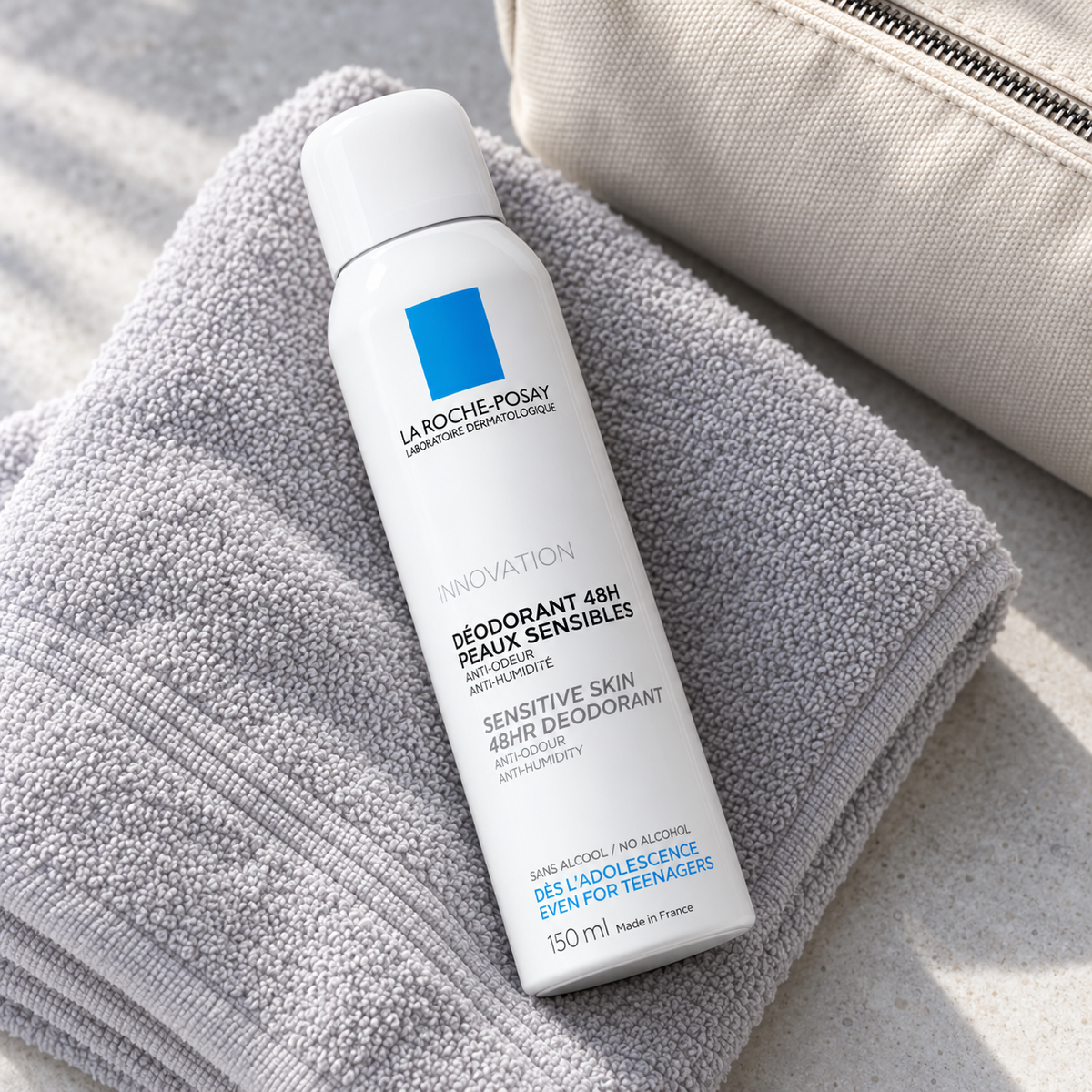 La Roche-Posay Sensitive Skin 48HR Deodorant 150 ml – atmosférická fotografie – MrRizz