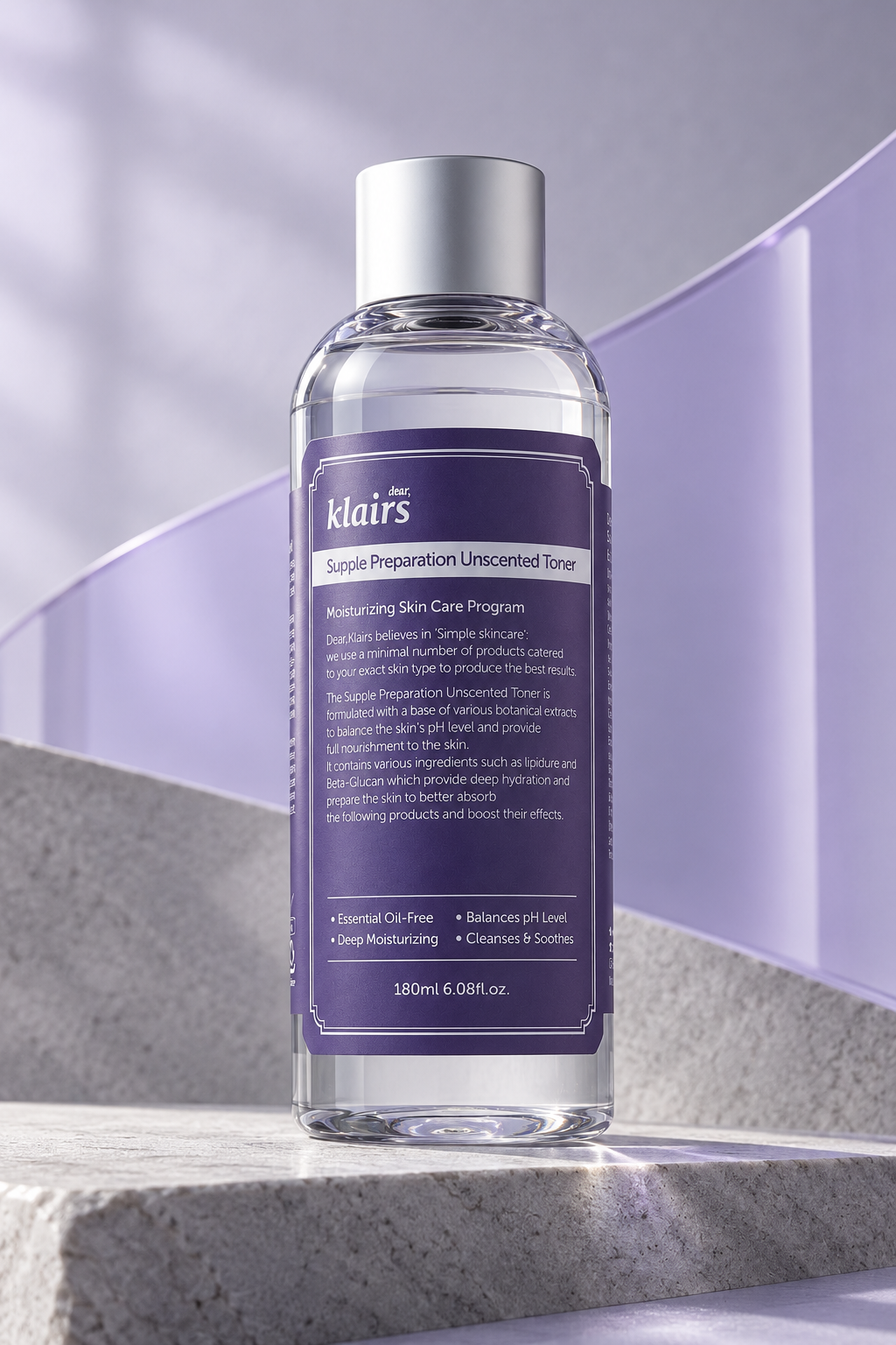 Dear, Klairs Supple Preparation Unscented Toner 180 ml – atmosférická fotografie – MrRizz