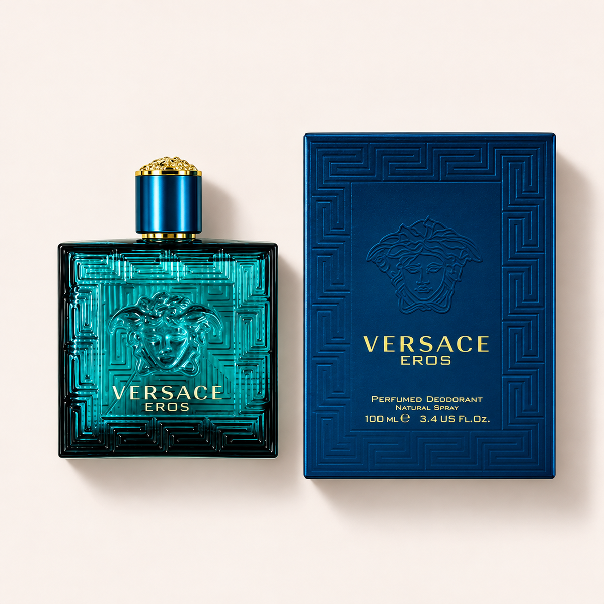 Versace Eros Perfumed Deodorant Natural Spray 100 ml – výrobek s originálním obalem – MrRizz