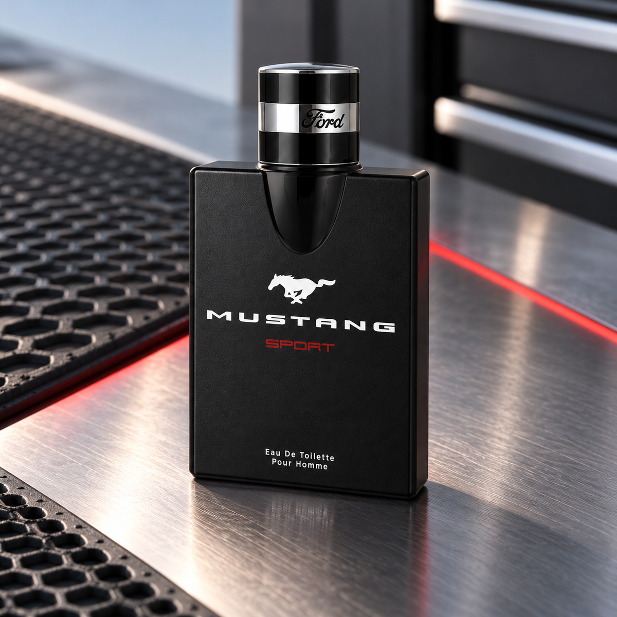 Ford Mustang Sport EDT 100 ml – atmosférická fotografie – MrRizz