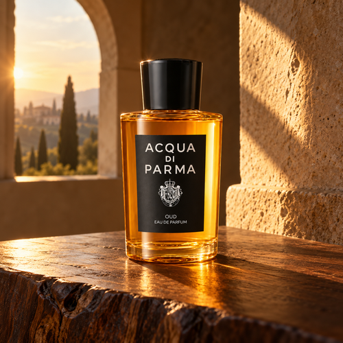 Acqua di Parma Signatures Of The Sun Oud EDP 180 ml – atmosférická fotografie – MrRizz