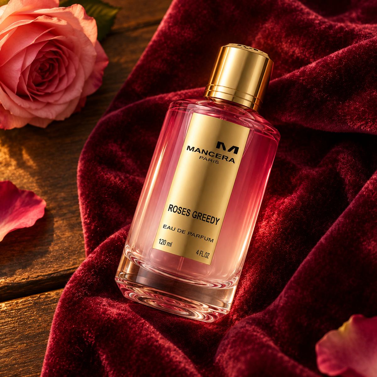 MANCERA Roses Greedy 120 ml – atmosférická fotografie – MrRizz