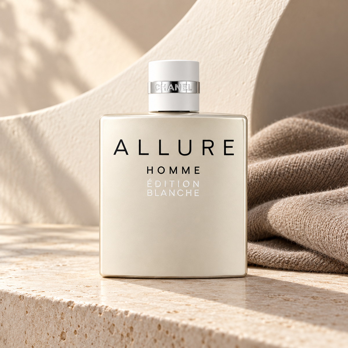 Chanel Allure Homme Edition Blanche 150 ml – atmosférická fotografie – MrRizz