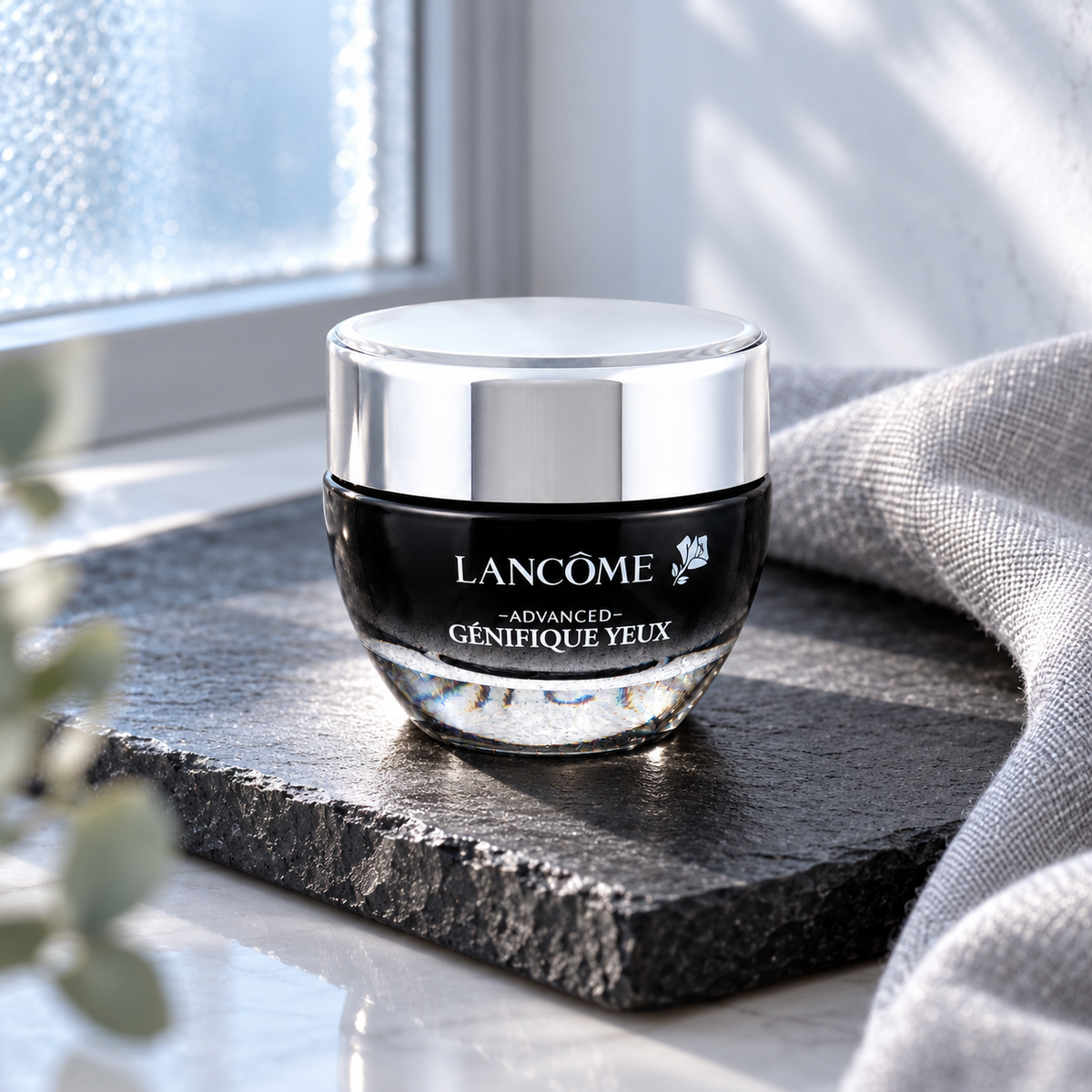 Lancôme Advanced Génifique Yeux 15 ml – atmosférická fotografie – MrRizz