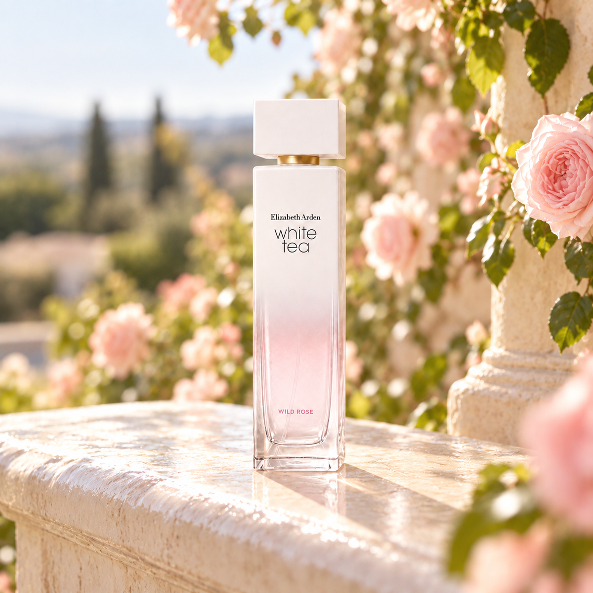 Elizabeth Arden White Tea Wild Rose 100 ml – atmosférická fotografie – MrRizz
