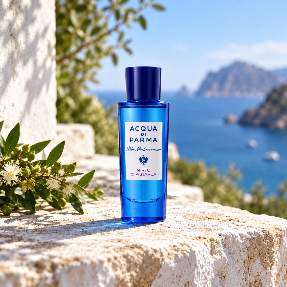 Acqua di Parma Blu Mediterraneo Mirto di Panarea 30 ml – atmosférická fotografie – MrRizz