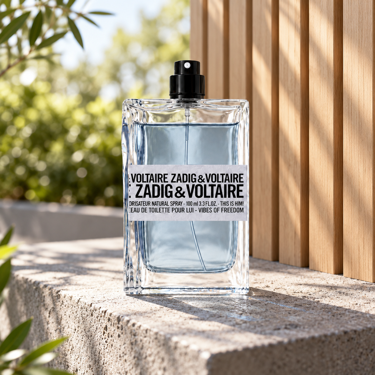 Zadig & Voltaire This is Him! Vibes of Freedom 100 ml – atmosférická fotografie – MrRizz