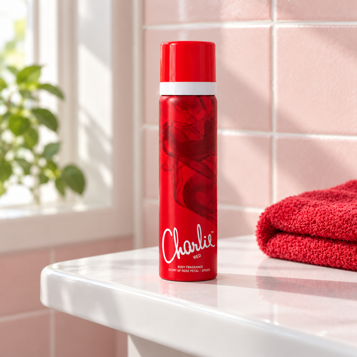 Revlon Charlie Red 75 ml – atmosférická fotografie – MrRizz