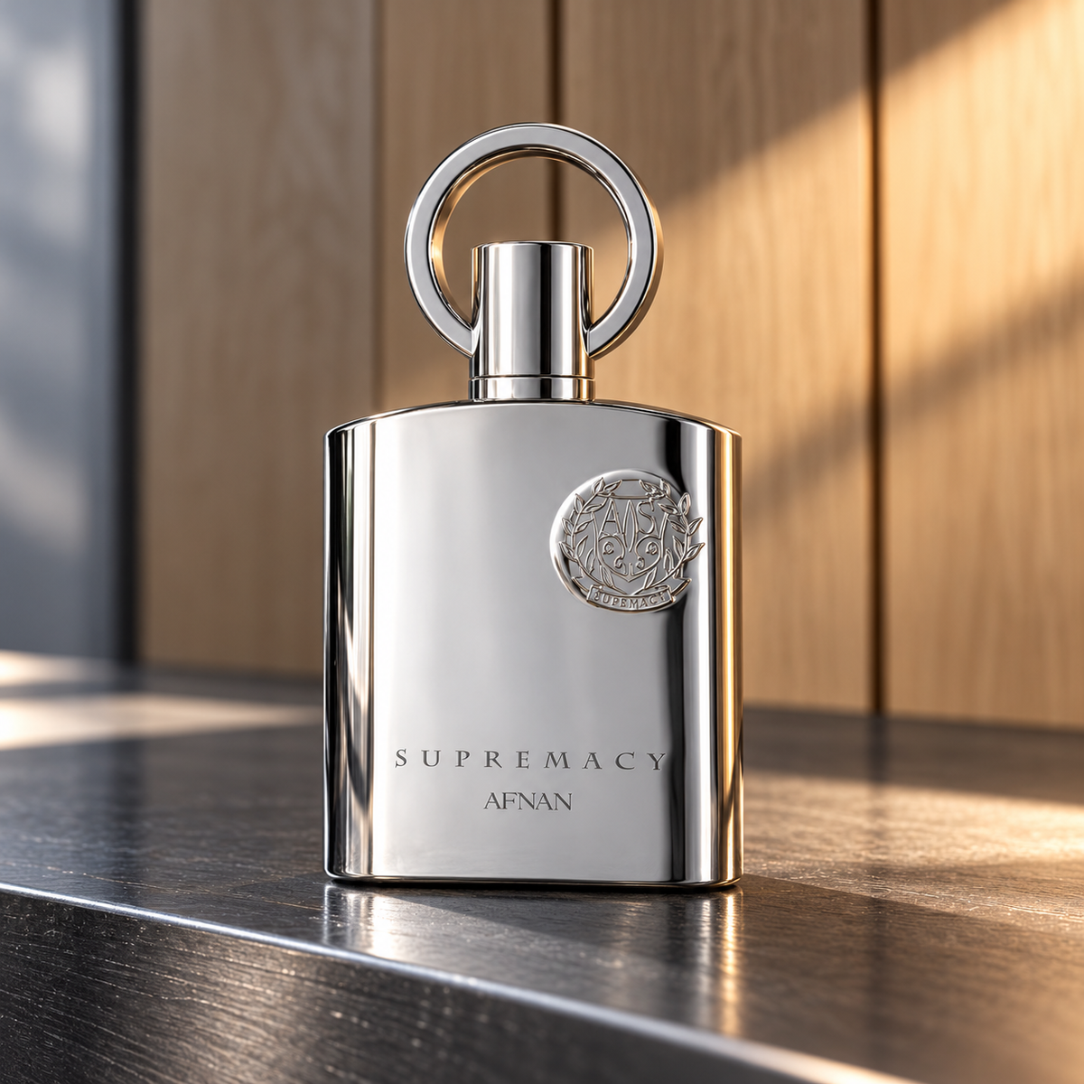 Afnan Supremacy Silver EDP 100 ml – atmosférická fotografie – MrRizz
