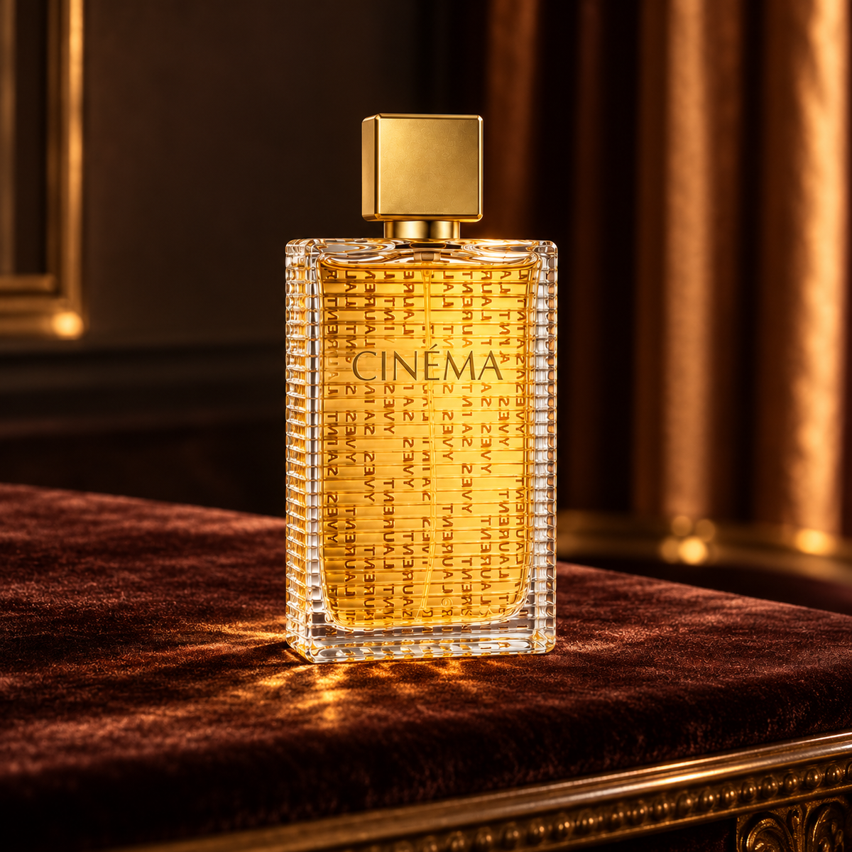 Yves Saint Laurent Cinéma EDP 90 ml – atmosférická fotografie – MrRizz