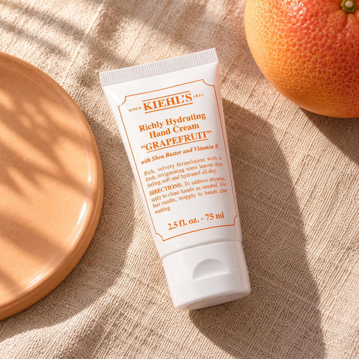 Kiehl´s Grapefruit Richly Hydrating Hand Cream 75 ml – atmosférická fotografie – MrRizz