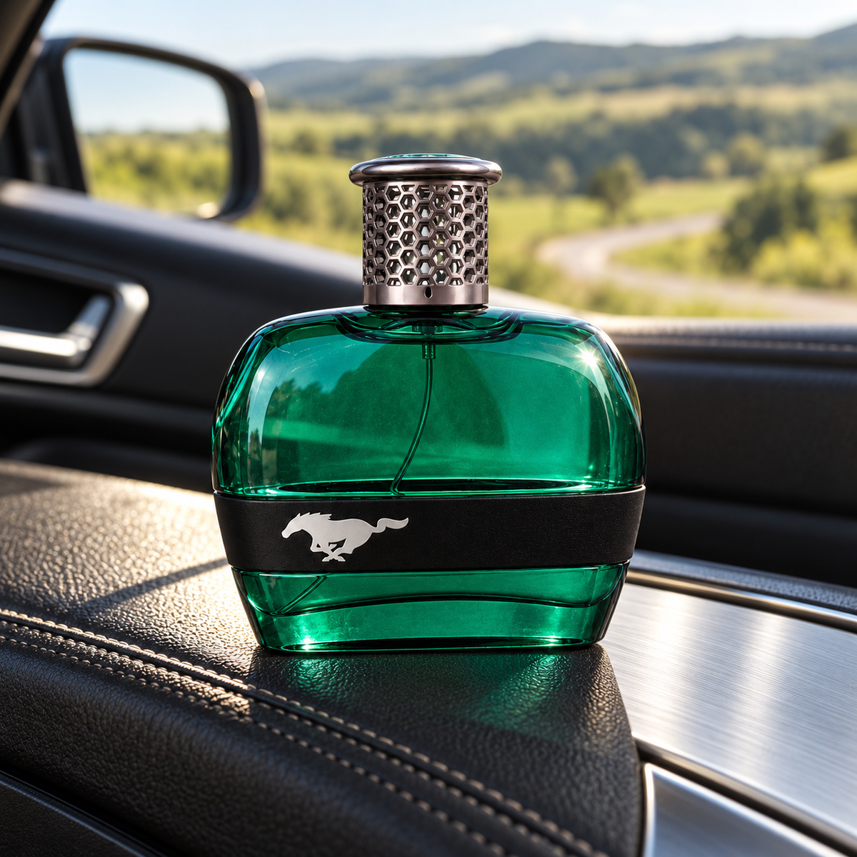 Ford Mustang Mustang Green 100 ml – atmosférická fotografie – MrRizz