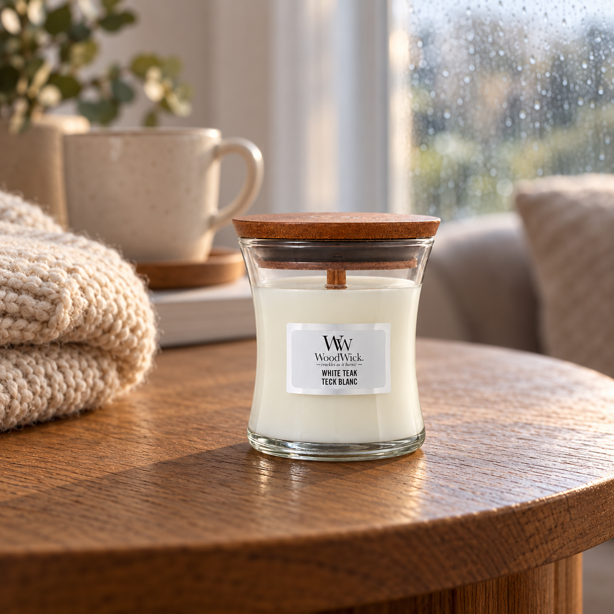 WoodWick White Teak 85 ml – atmosférická fotografie – MrRizz